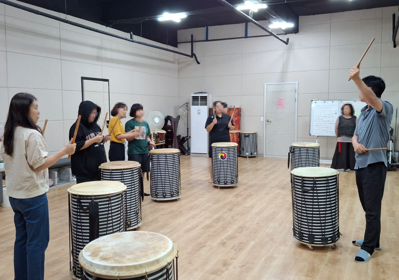 첫 난타 수업 후기!